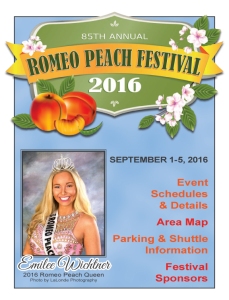 Peach Festival Program